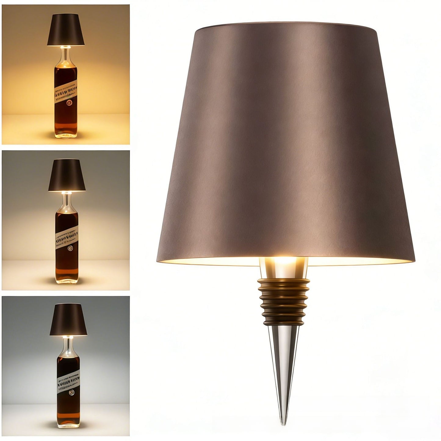 Creative Bottle Shape RGB LED Night Light