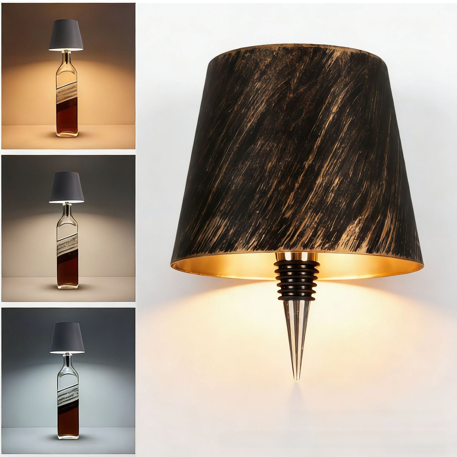 Creative Bottle Shape RGB LED Night Light
