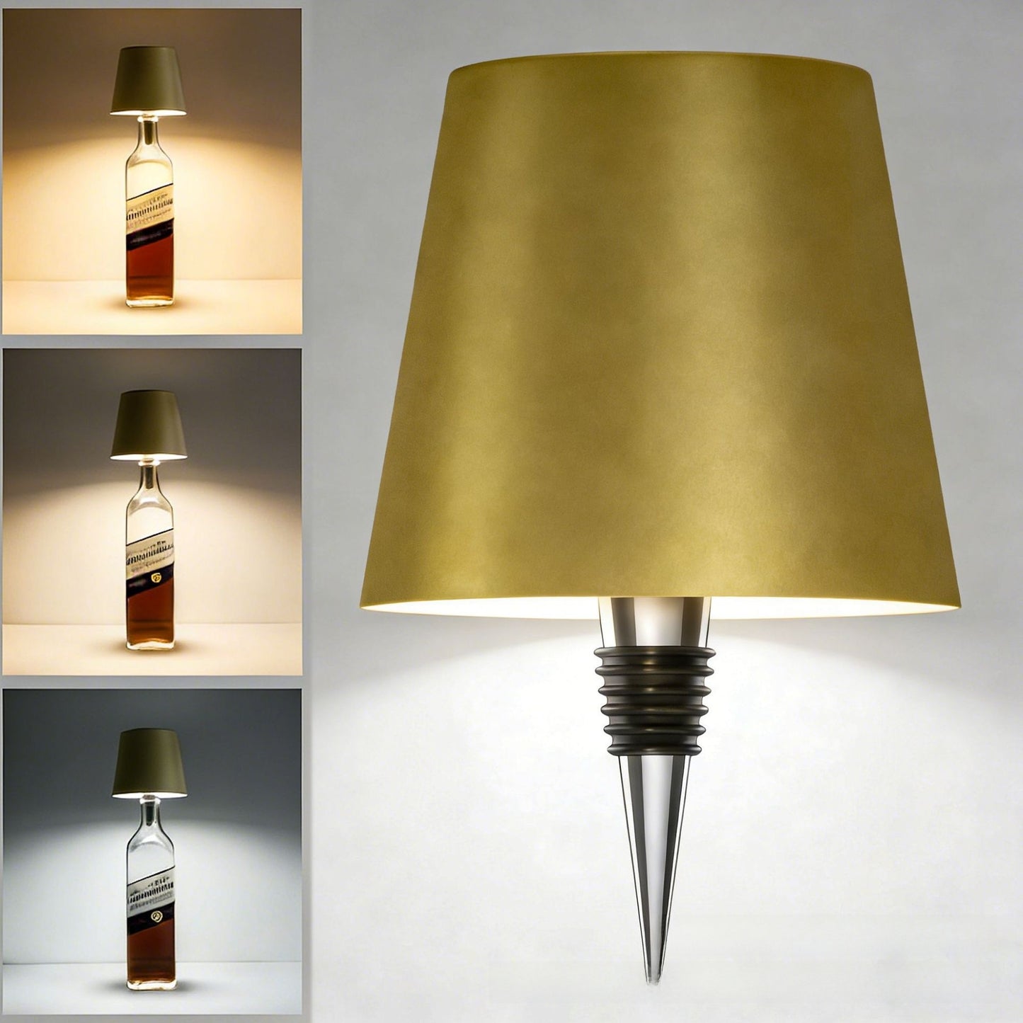 Creative Bottle Shape RGB LED Night Light