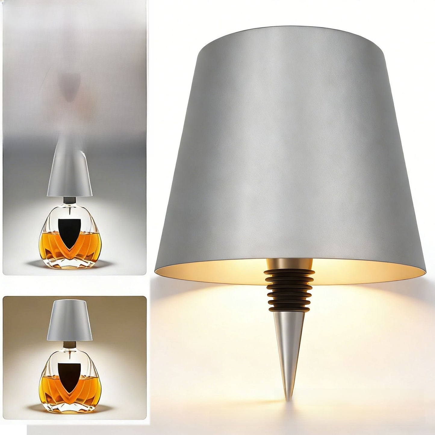 Creative Bottle Shape RGB LED Night Light