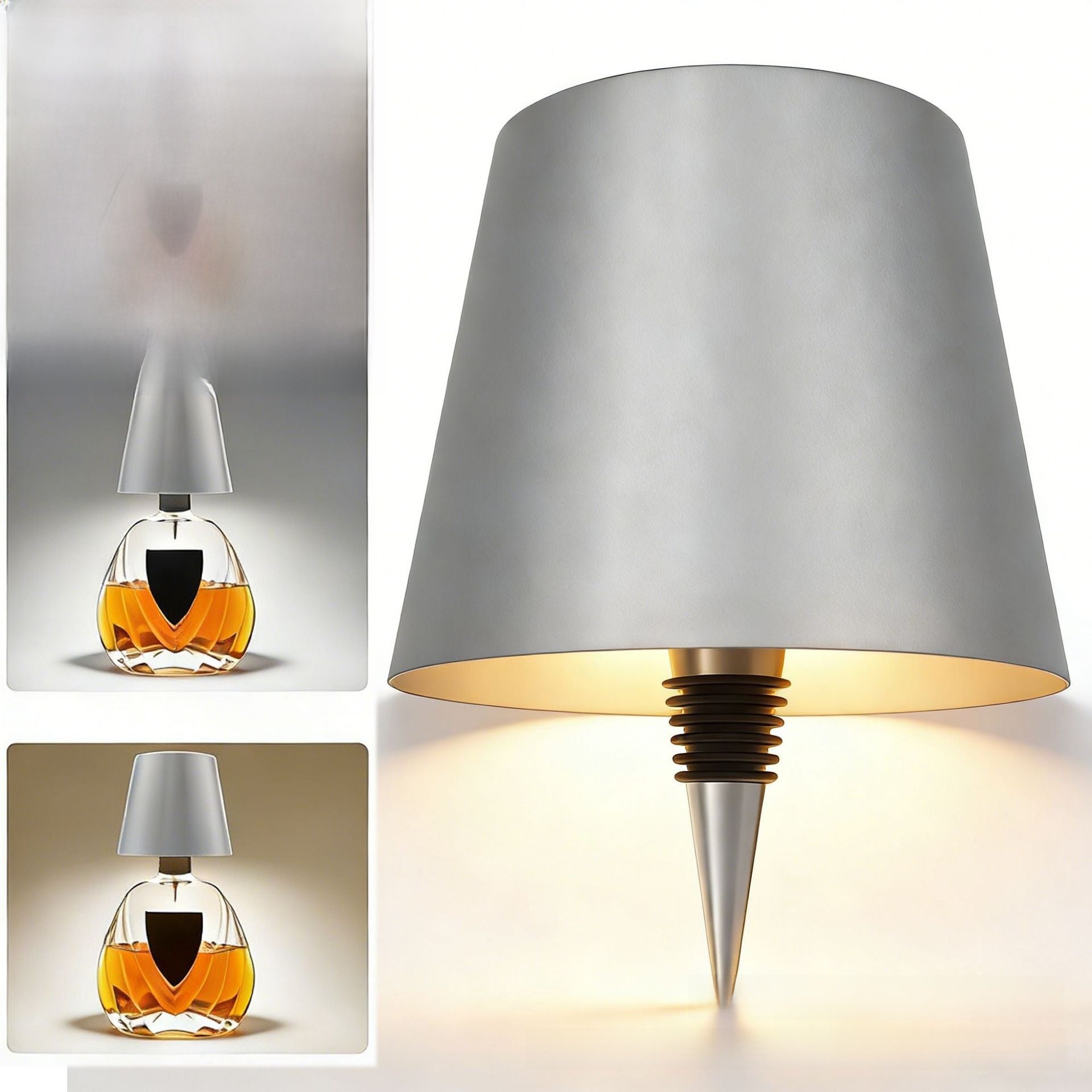 Creative Bottle Shape RGB LED Night Light