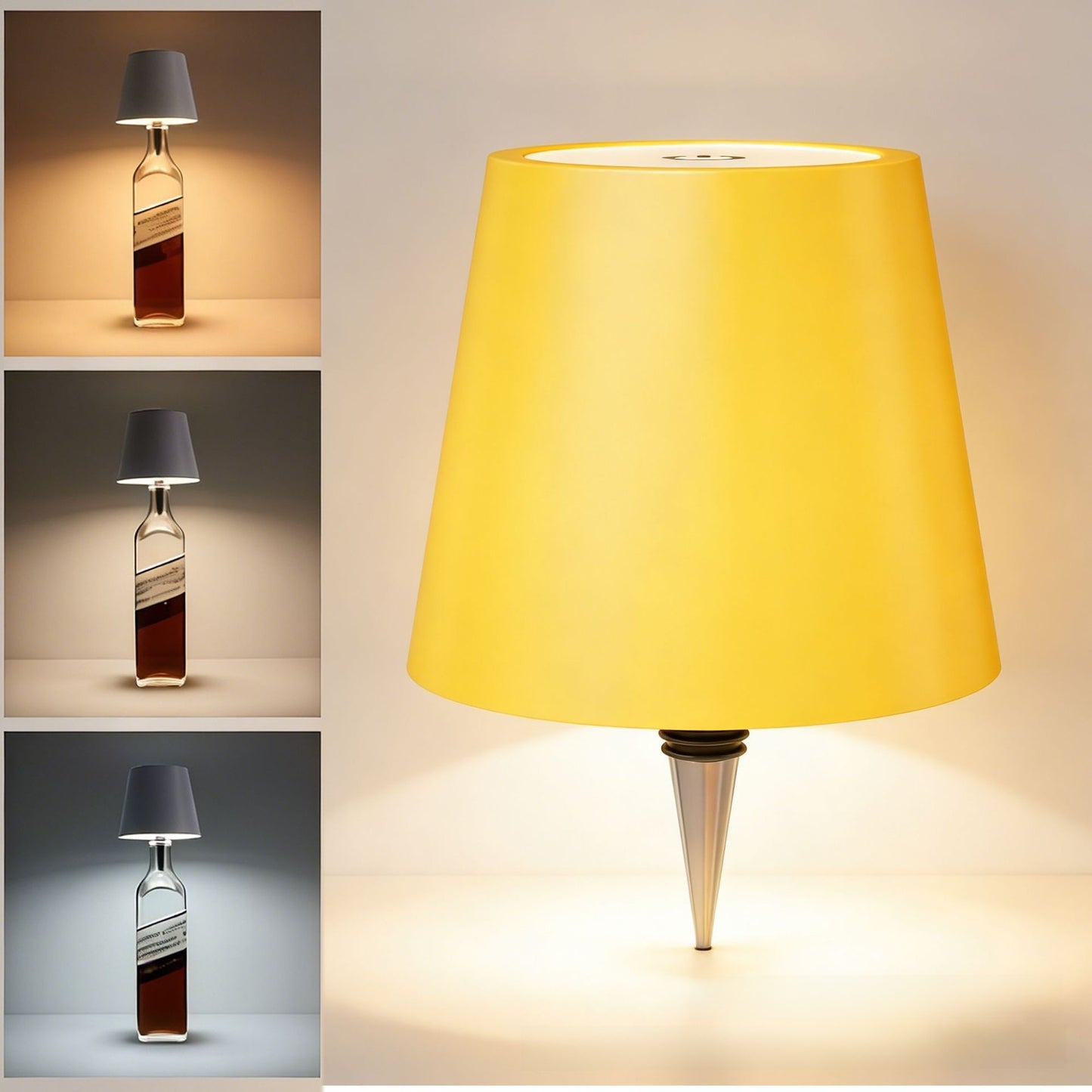 Creative Bottle Shape RGB LED Night Light