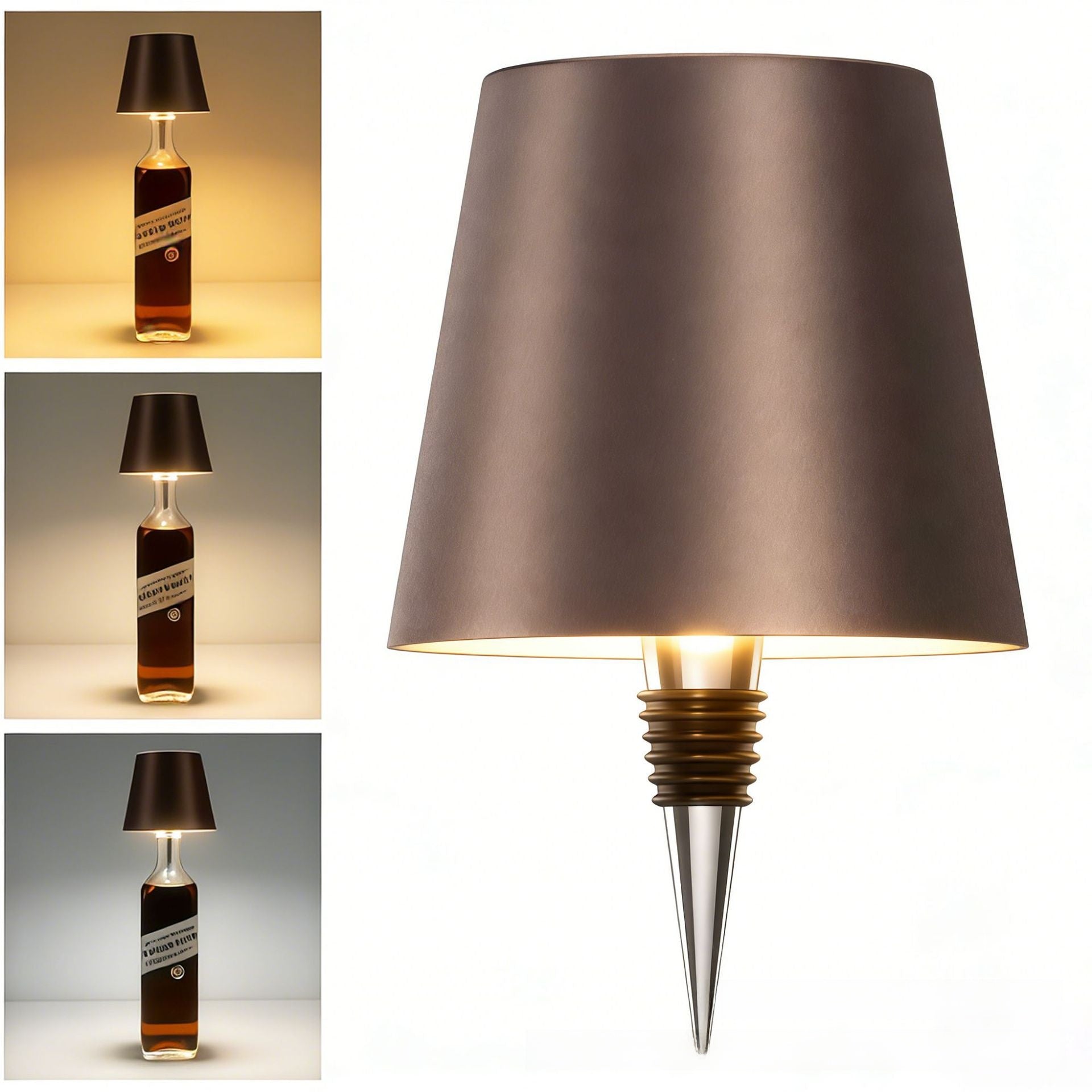 Creative Bottle Shape RGB LED Night Light