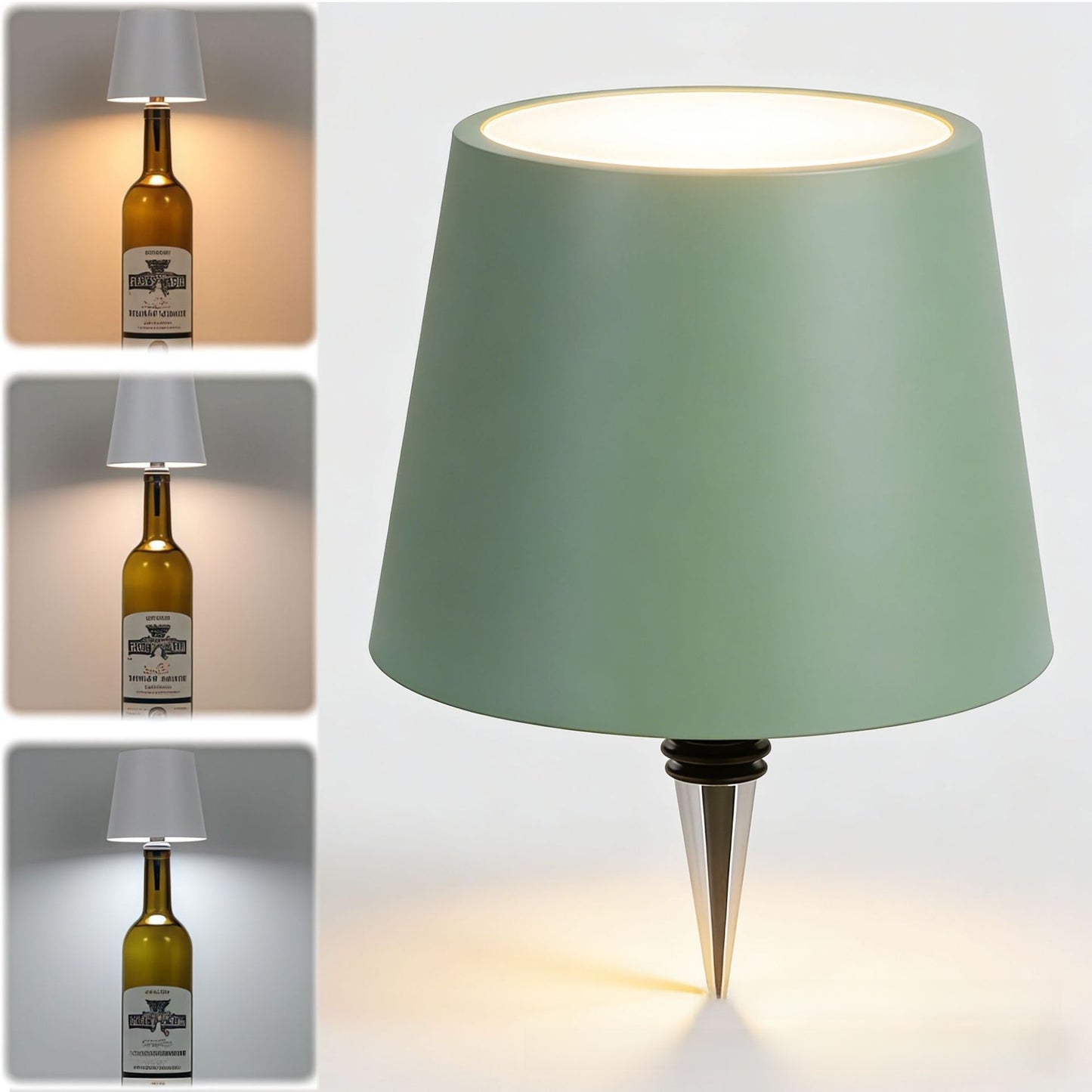 Creative Bottle Shape RGB LED Night Light
