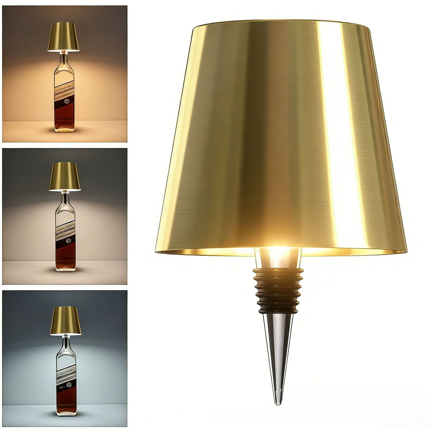 Creative Bottle Shape RGB LED Night Light