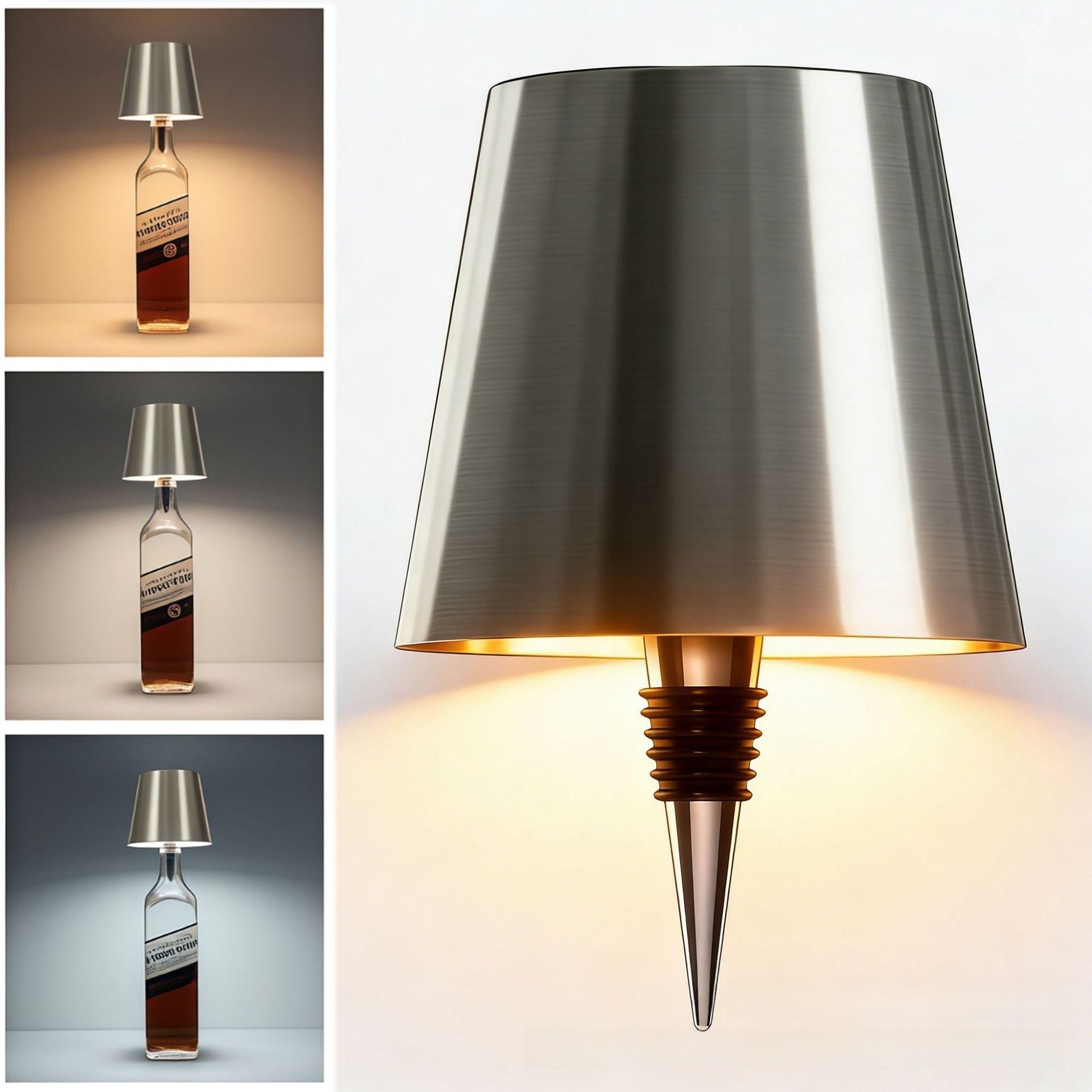 Creative Bottle Shape RGB LED Night Light