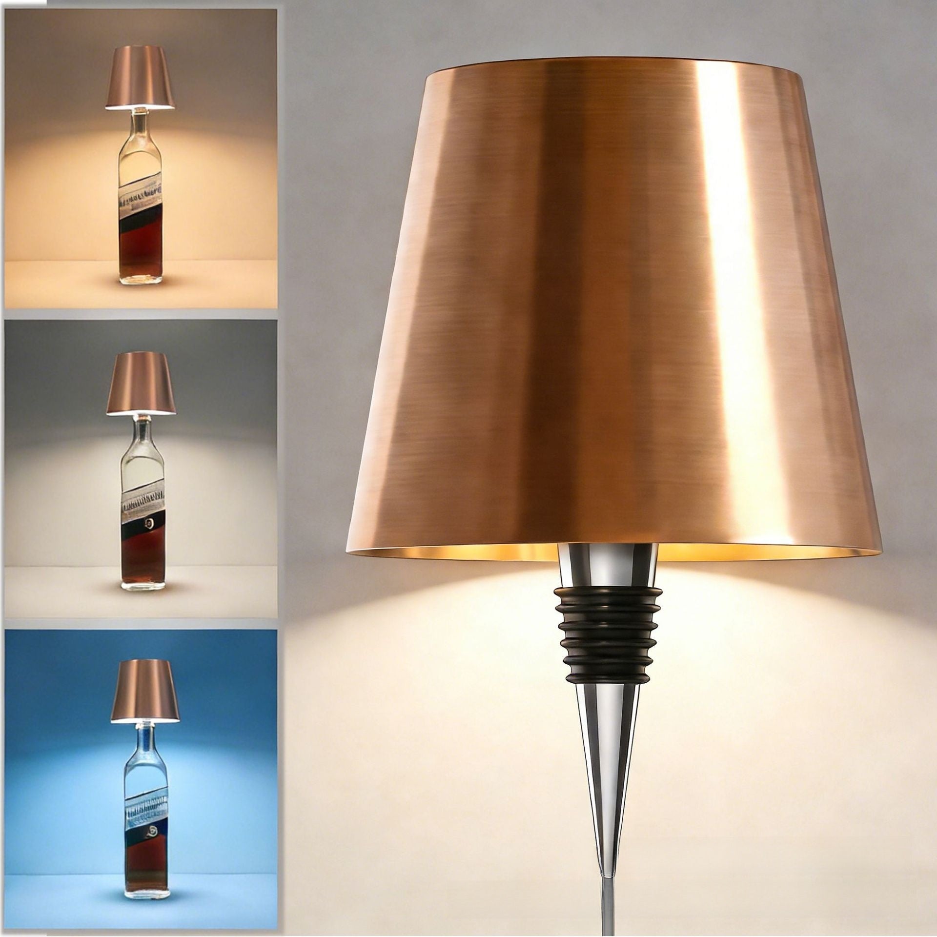 Creative Bottle Shape RGB LED Night Light
