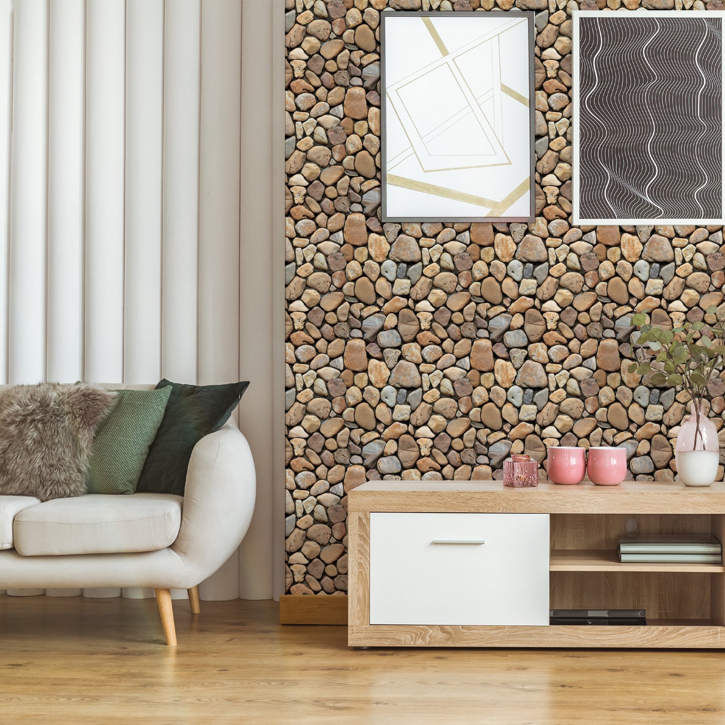 Creative Brick Pattern 3D Wallpaper