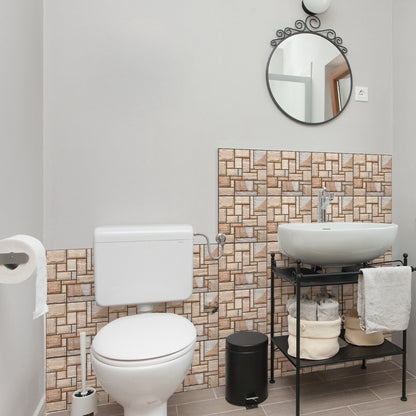 Creative Brick Pattern 3D Wallpaper