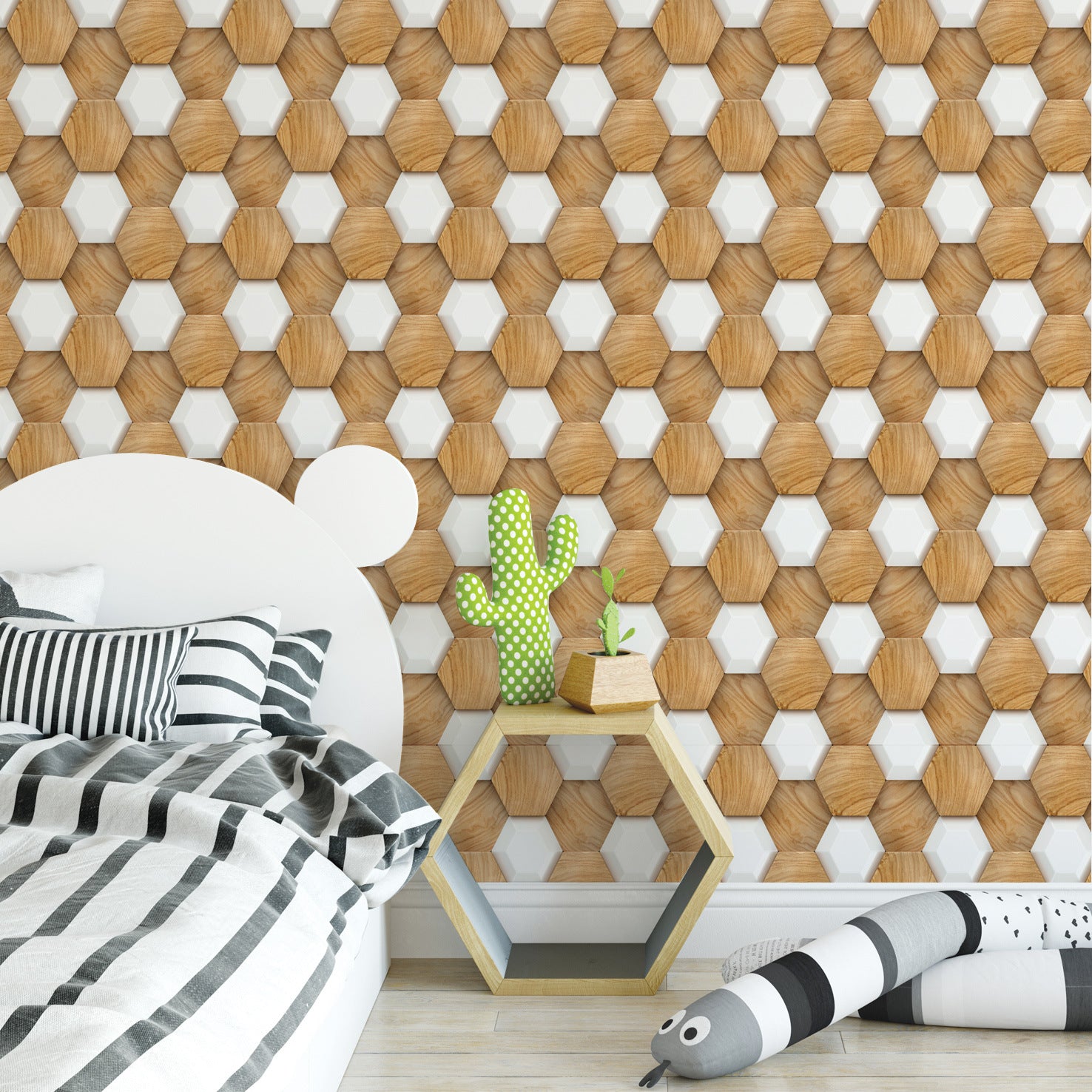Creative Brick Pattern 3D Wallpaper