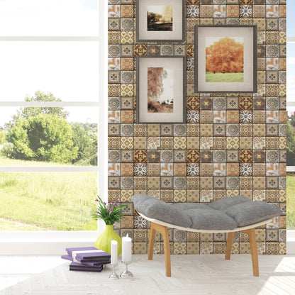 Creative Brick Pattern 3D Wallpaper