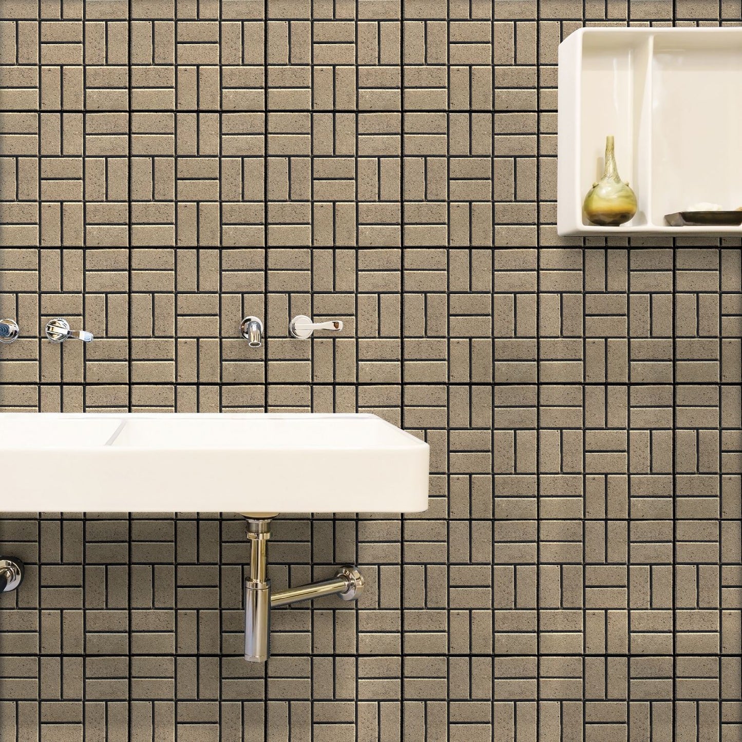 Creative Brick Pattern 3D Wallpaper