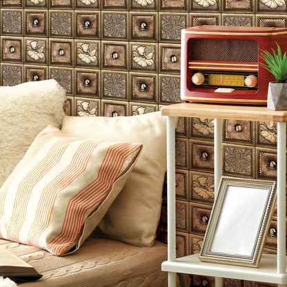Creative Brick Pattern 3D Wallpaper
