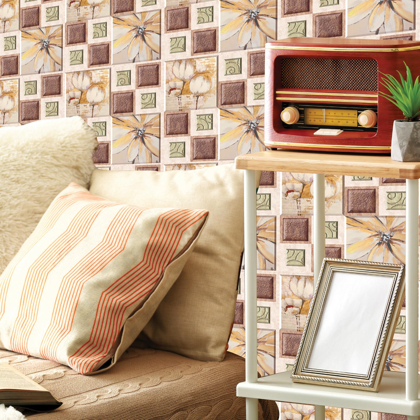 Creative Brick Pattern 3D Wallpaper