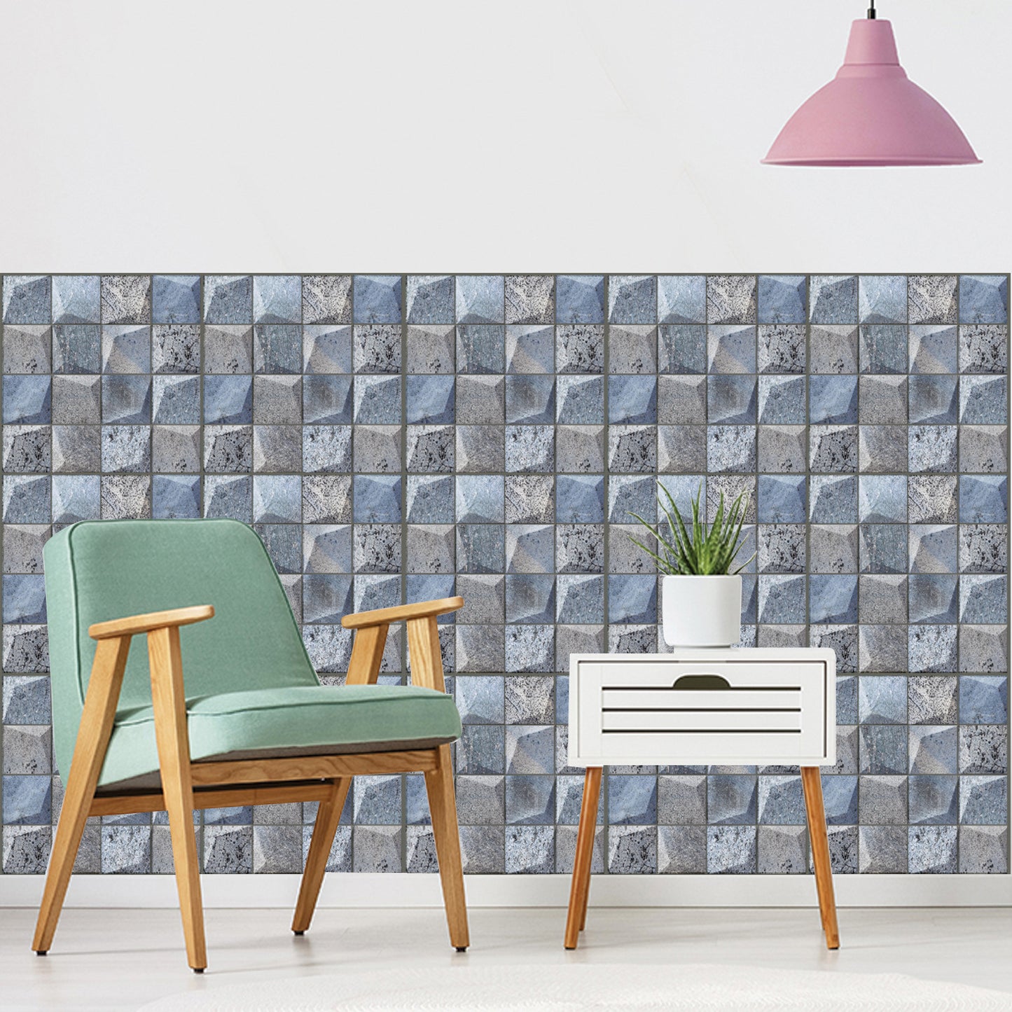 Creative Brick Pattern 3D Wallpaper