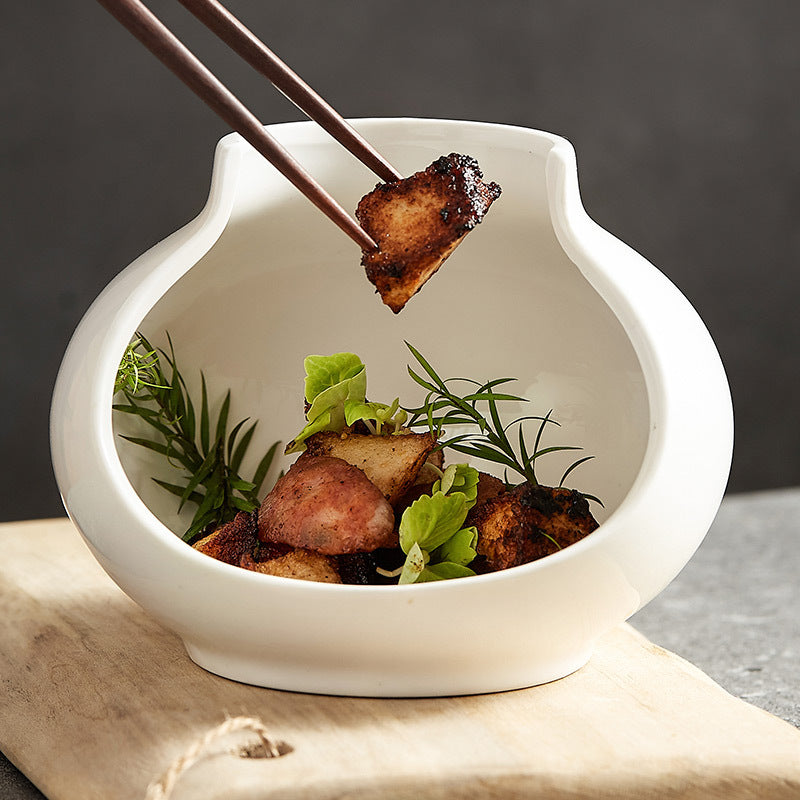 Creative Broken Vase Artistic Dish Plate
