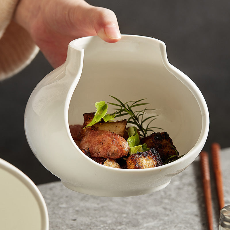 Creative Broken Vase Artistic Dish Plate