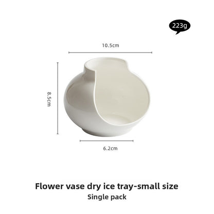 Creative Broken Vase Artistic Dish Plate