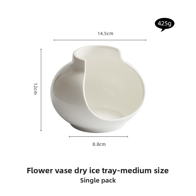 Creative Broken Vase Artistic Dish Plate