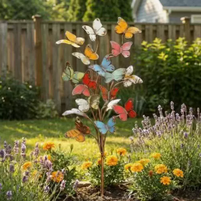 Creative Butterfly Garden Stake