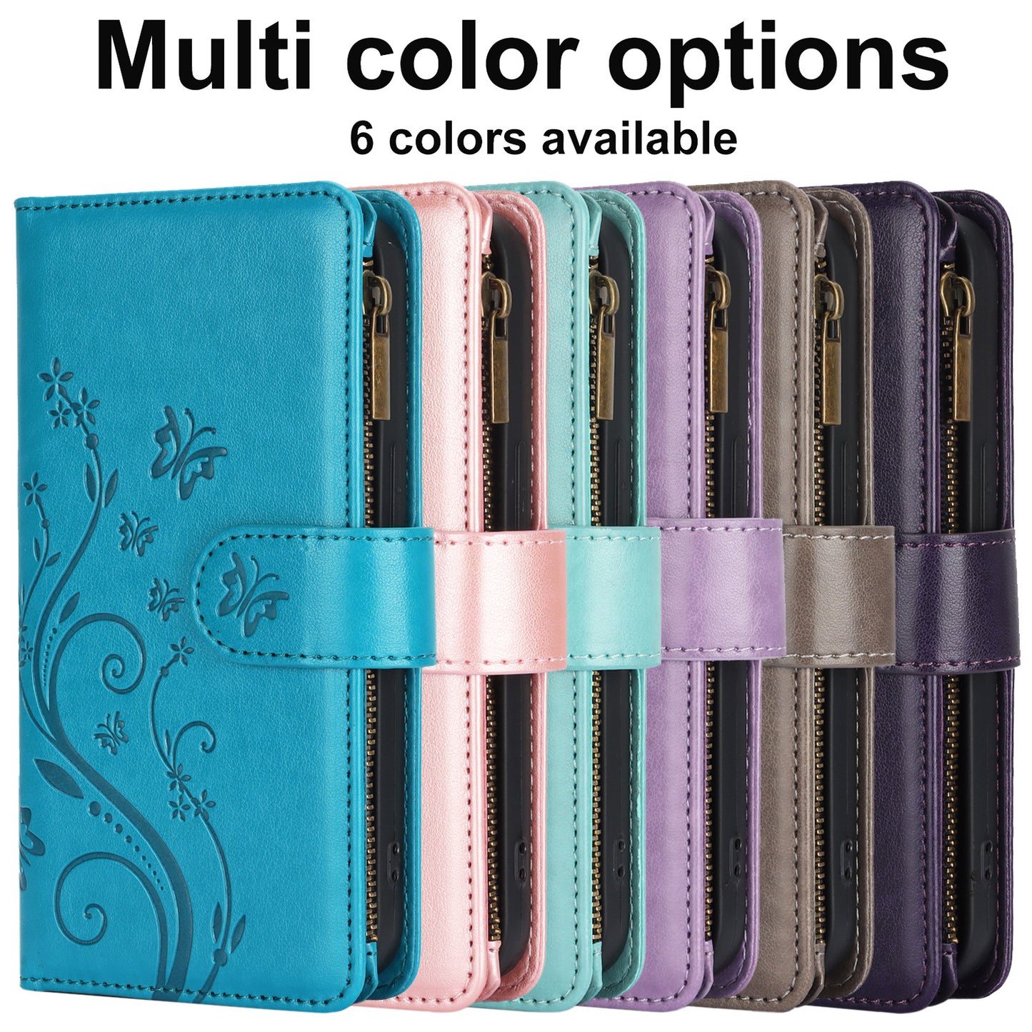 Creative Butterfly Zipper Pouch Compatible