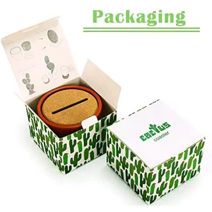 Creative Cactus Coaster Set