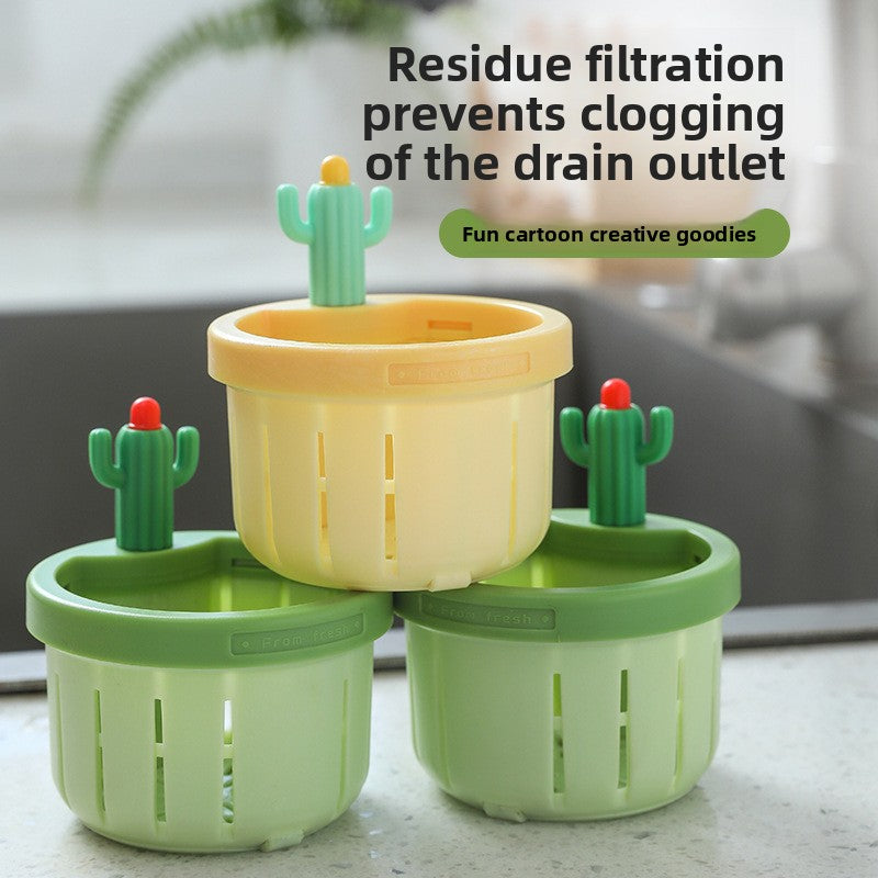 Creative Cactus Kitchen Sink Strainer