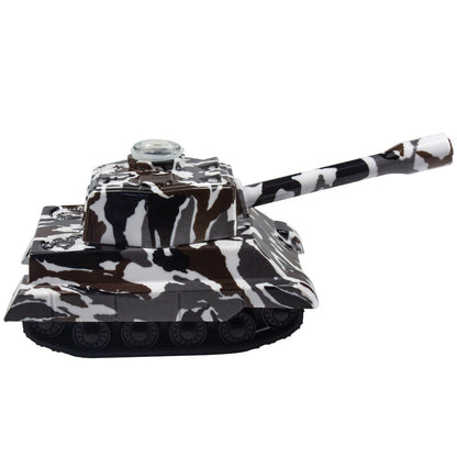 Creative Camouflage Tank Design Metal Grinder
