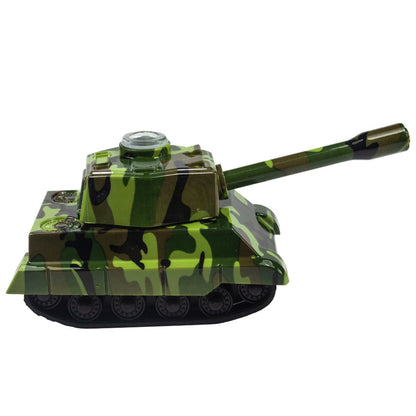 Creative Camouflage Tank Design Metal Grinder