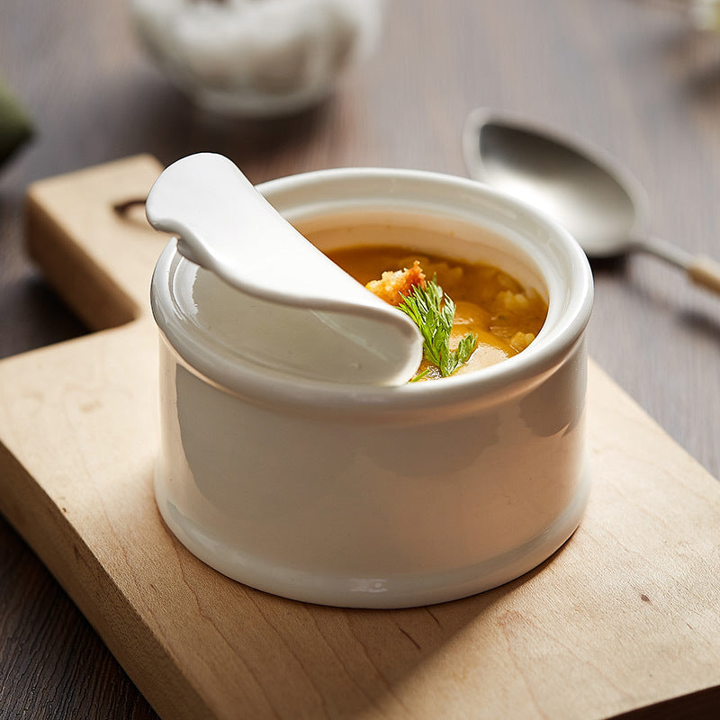 Creative Can Design Ceramic Dessert Bowl