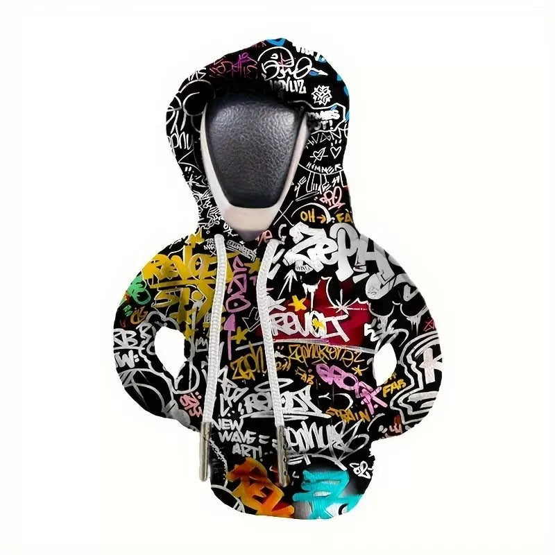 Creative Car Gear Shift Lever Cover Sweatshirt Style