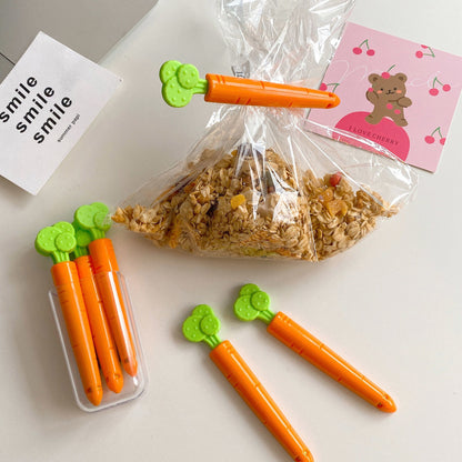 Creative Carrot & Rose Food Sealing Clips