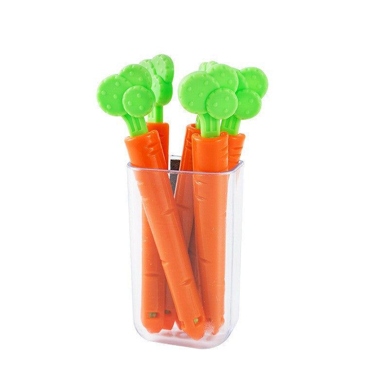 Creative Carrot & Rose Food Sealing Clips