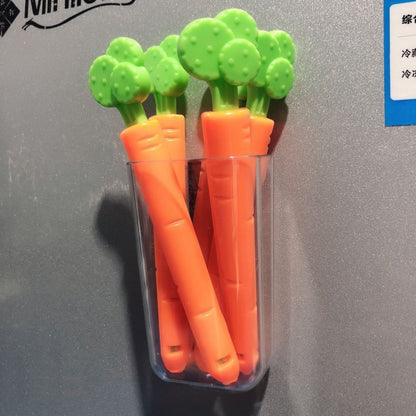 Creative Carrot & Rose Food Sealing Clips