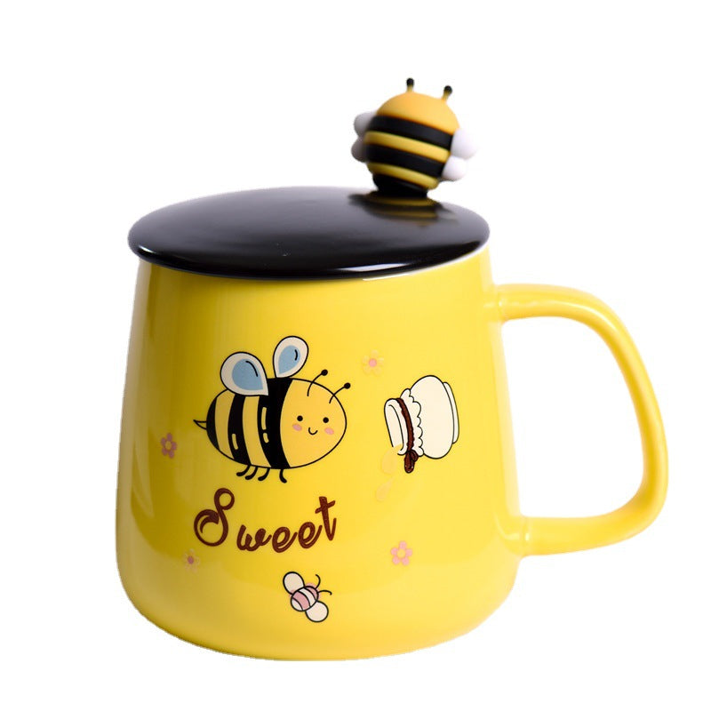 Creative Cartoon Bee Mug