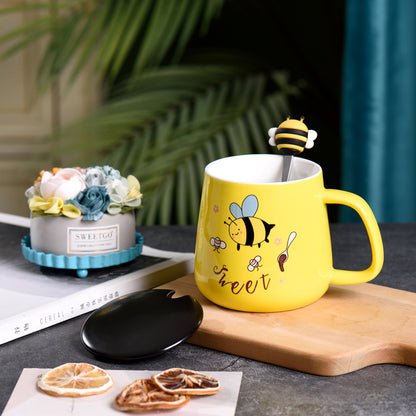 Creative Cartoon Bee Mug