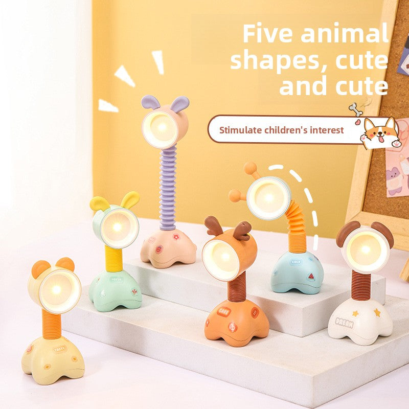 Creative cartoon diy bedside night light