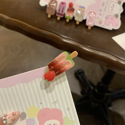 Creative Cartoon Ice Cream Hair Clip