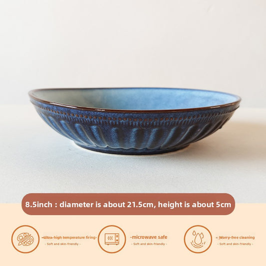 Creative Ceramic Bowl Retro Japanese Household Tableware