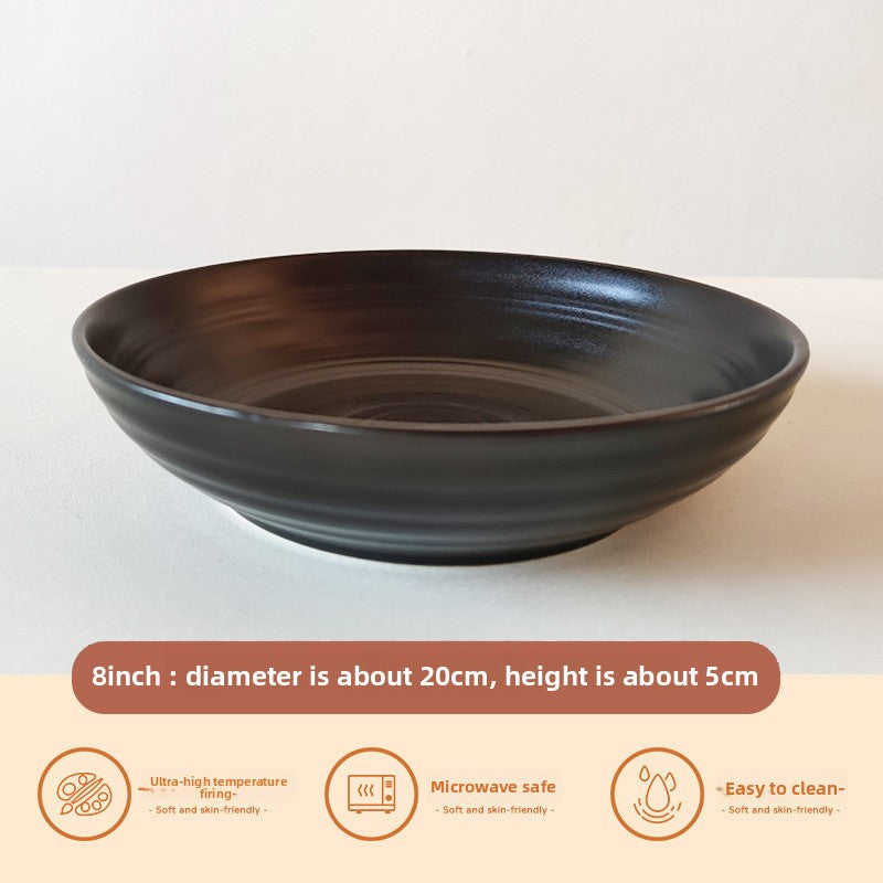 Creative Ceramic Bowl Retro Japanese Household Tableware