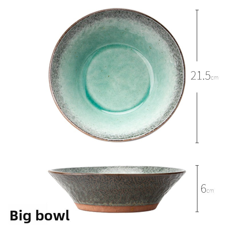 Creative Ceramic Bowl Retro Japanese Household Tableware