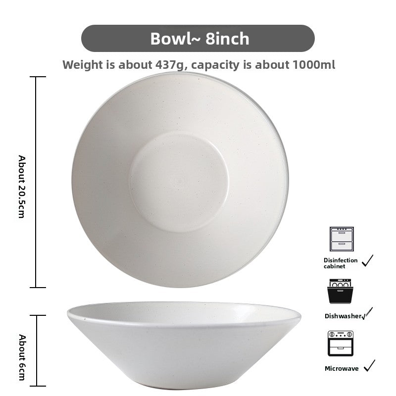 Creative Ceramic Bowl Retro Japanese Household Tableware
