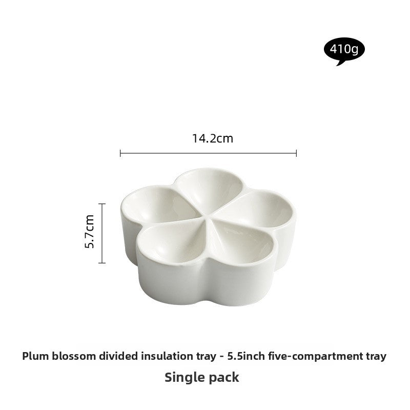 Creative Ceramic Insulated Platter