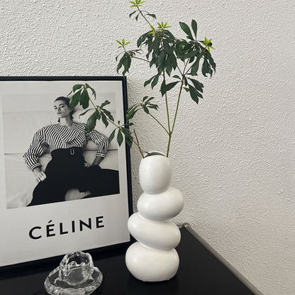 Creative ceramic vase ins style