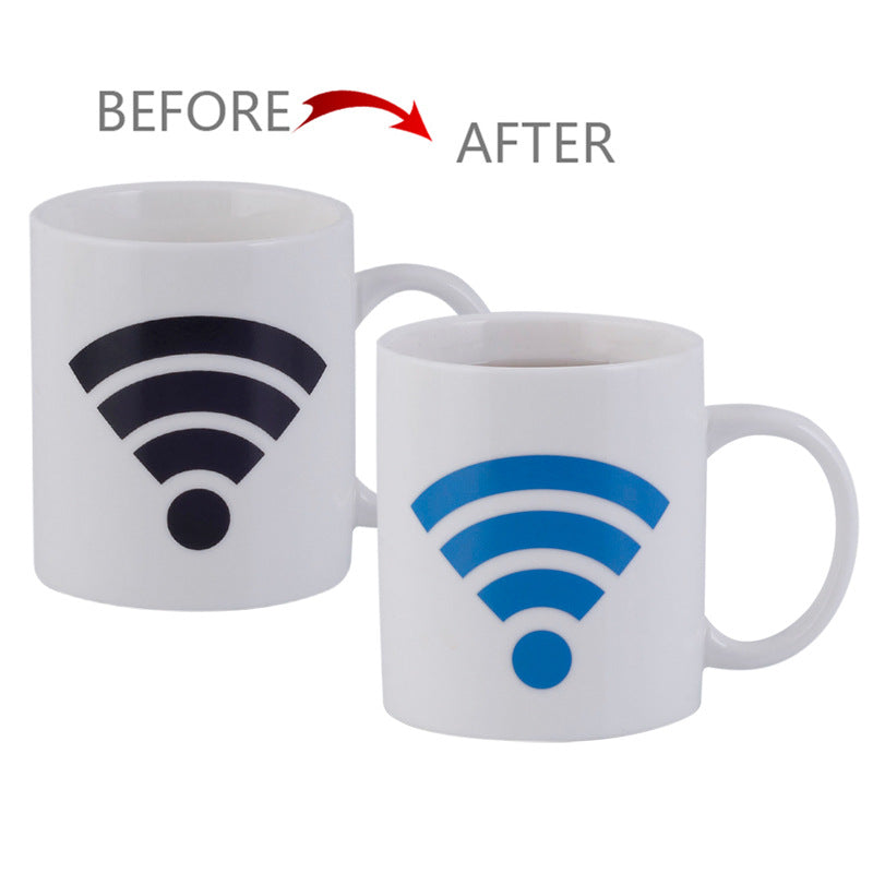 Creative Color Changing Porcelain Mug