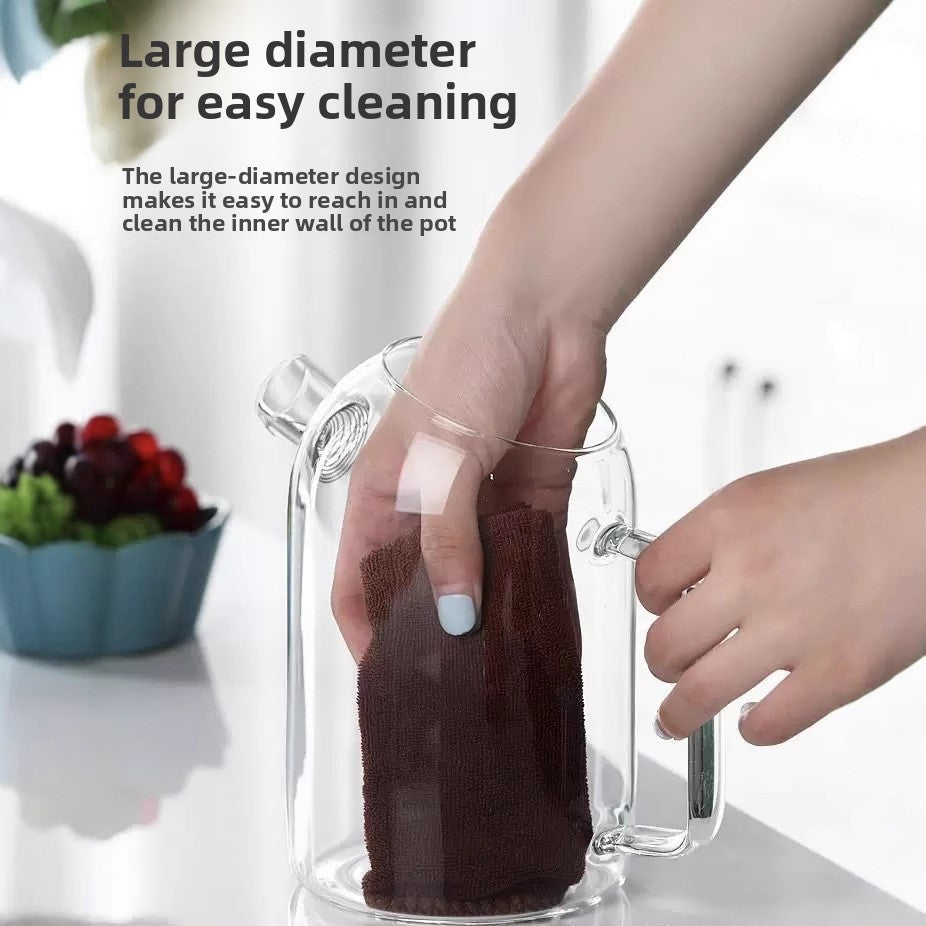 Creative Cork Stopper Glass Water Jug