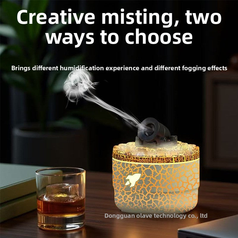 Creative Crackling Flame Diffuser Machine