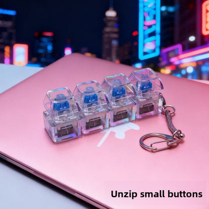 Creative decompression key keychain