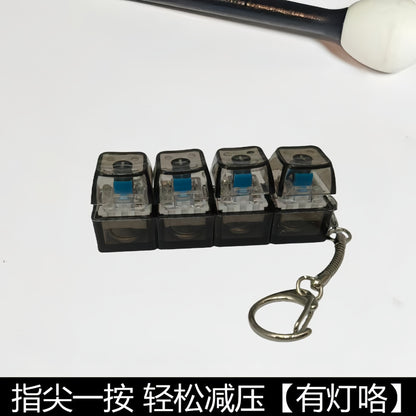 Creative decompression key keychain
