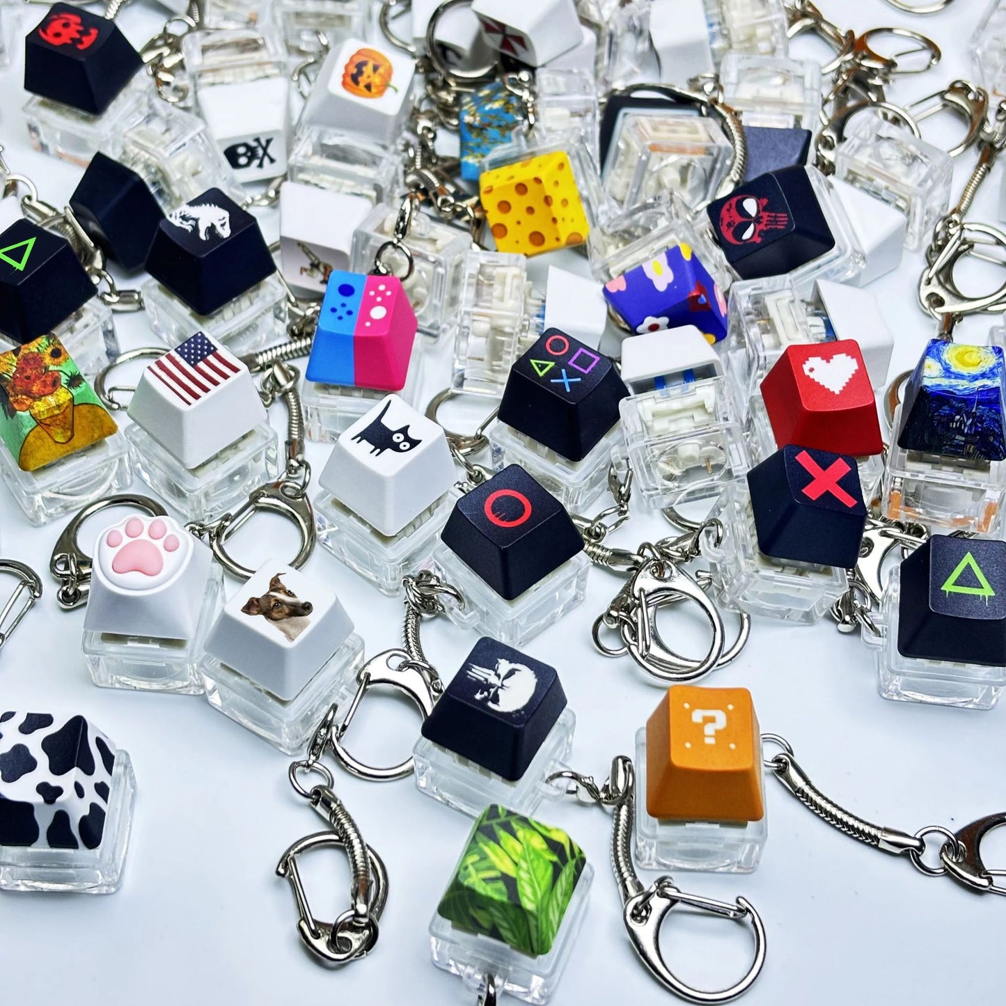 Creative Depressible Mechanical Keyboard Keycap